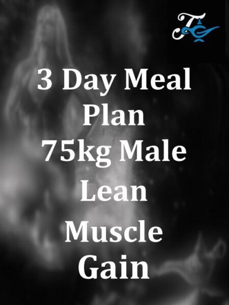 75kg Male Lean Muscle