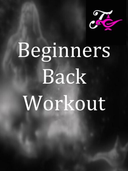 Beginners Back Workout
