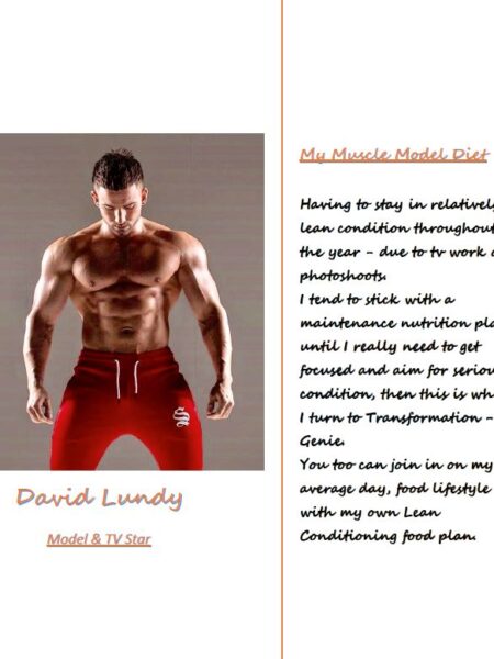 David Lundy Muscle Model Diet
